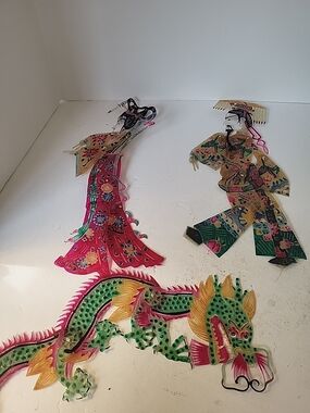Vintage Chinese Shadow Puppets